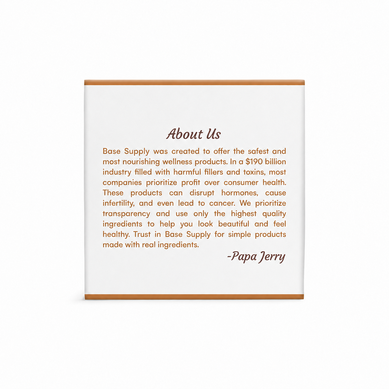 Tallow Soap Bar